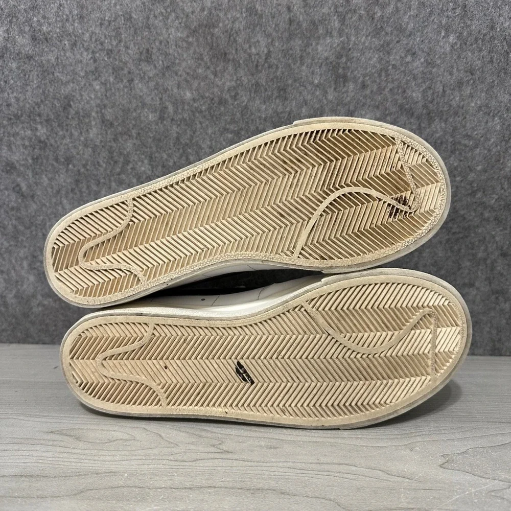 Nike Blazer Low Platform Womens‎ Sz 8 Sneakers White Black DJ0292-101